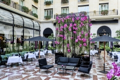 Four Seasons Hotel & Resorts  George V - Cour de marbre sept 2017 @JC AMIEL (2)