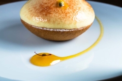 La Bouitte Restaurant René  Maxime Meilleur Safran des Granges coque passion © M. Cellard